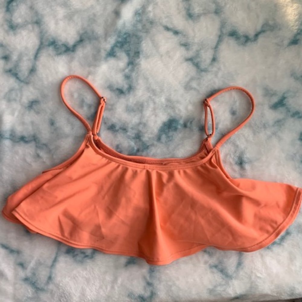 Roxy Swim Suit Ruffle Top